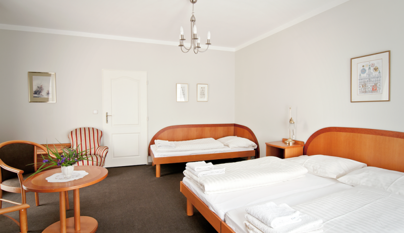 Boutique Hotel U Solné brány České Budějovice - Třílůžkový